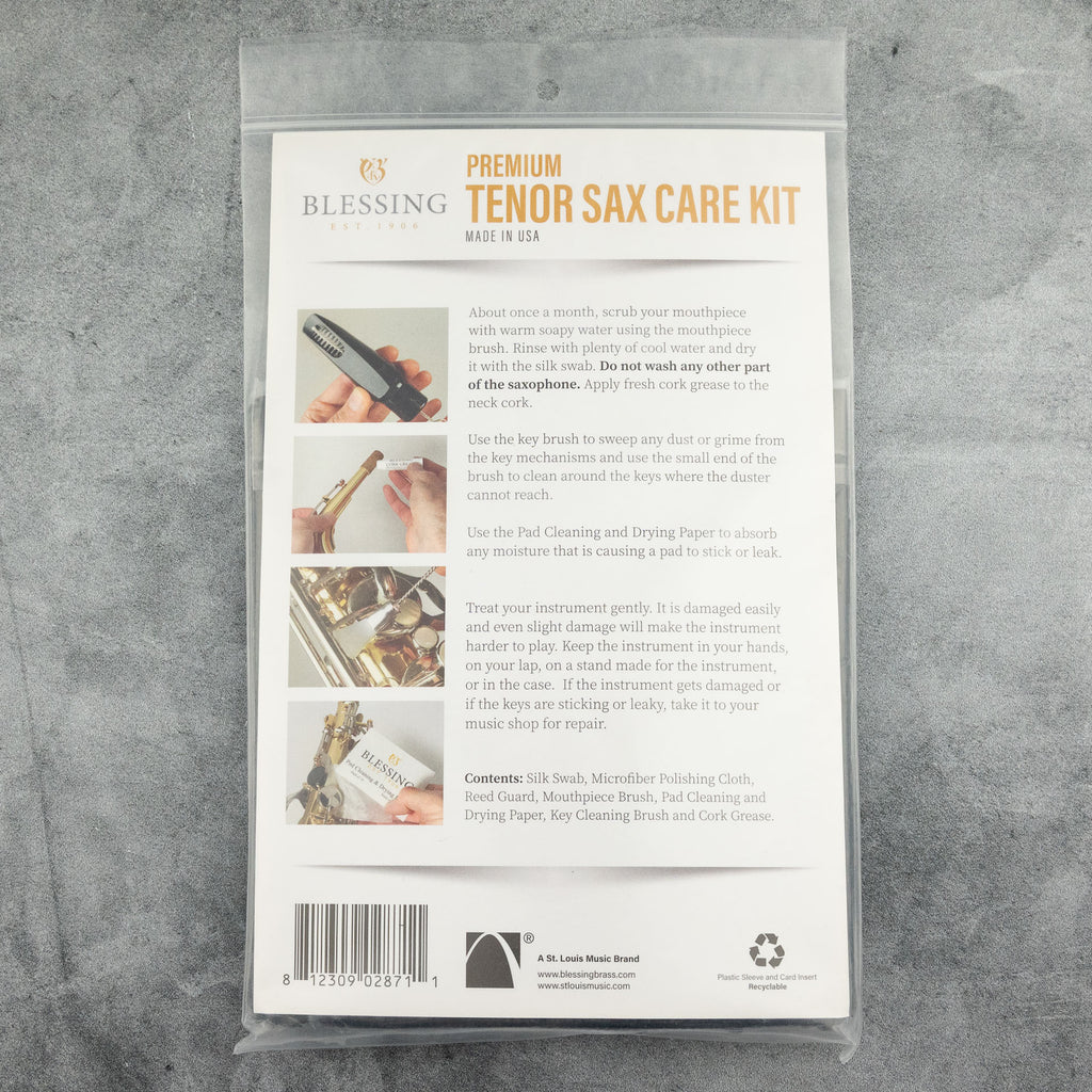 Blessing Tenor Sax Premium Maintenance Kit