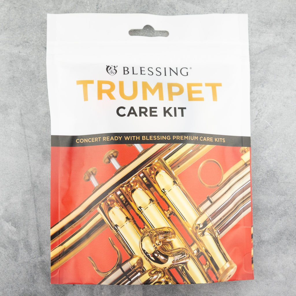 Blessing Trumpet Care Kit / Folding Music Stand Bundle
