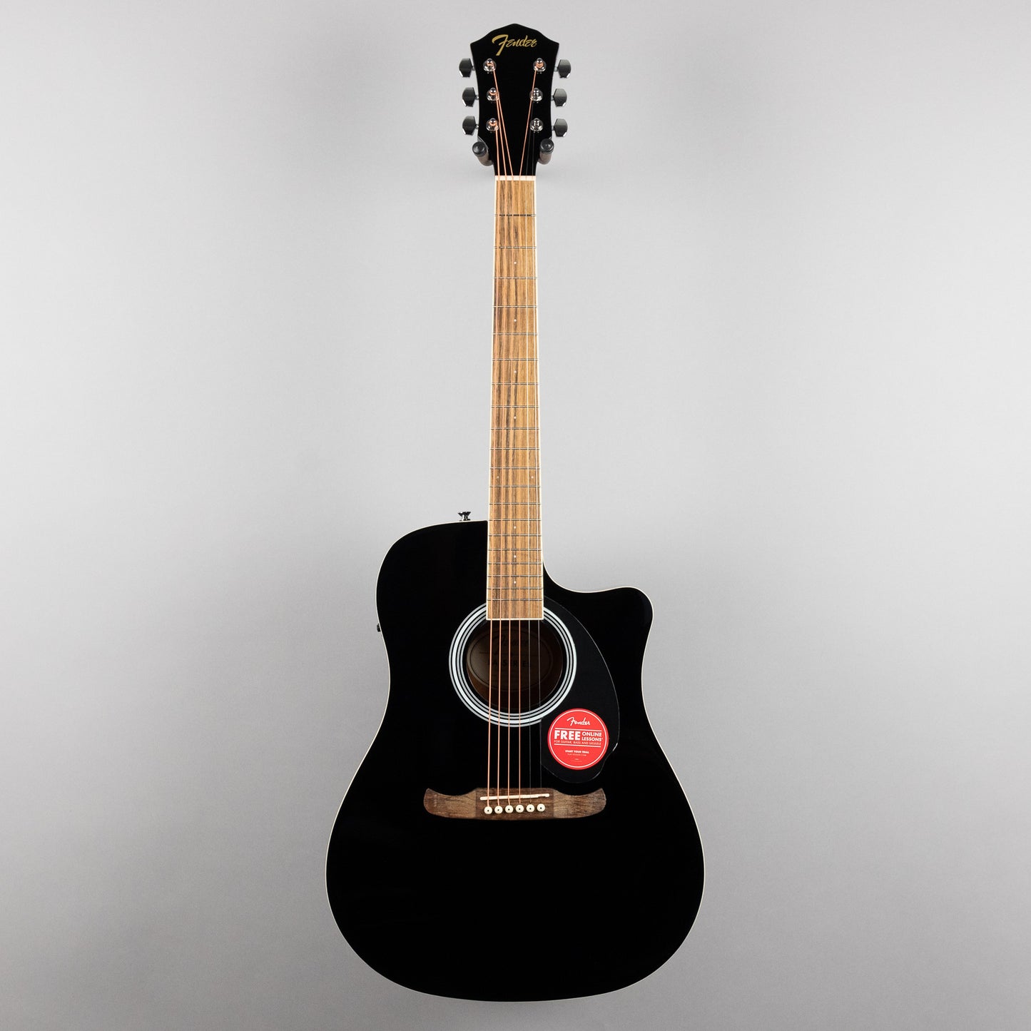 Fender FA-125CE Dreadnought, Black