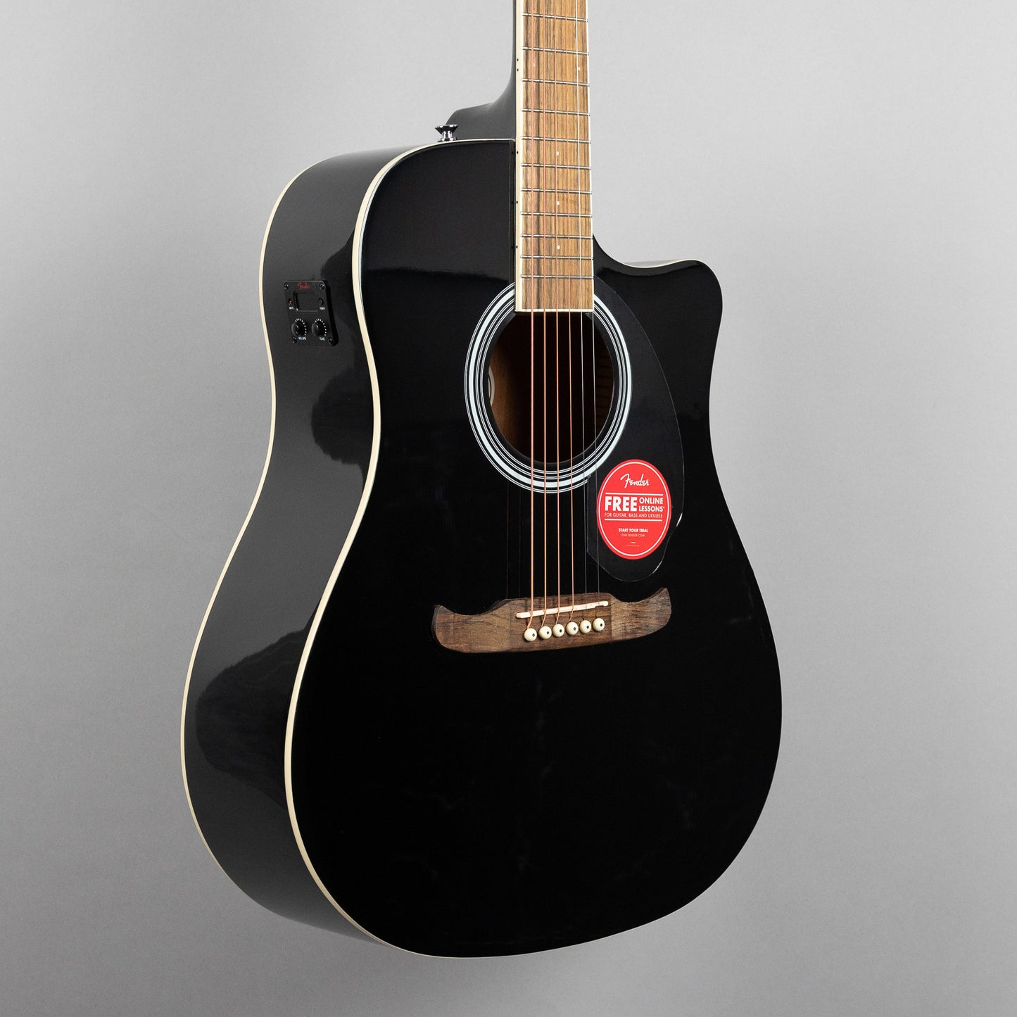 Fender FA-125CE Dreadnought, Black