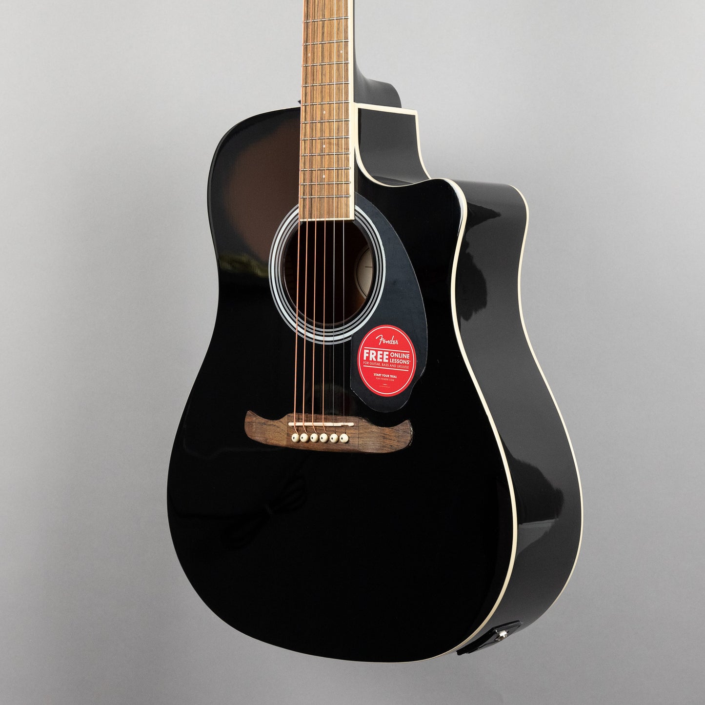 Fender FA-125CE Dreadnought, Black