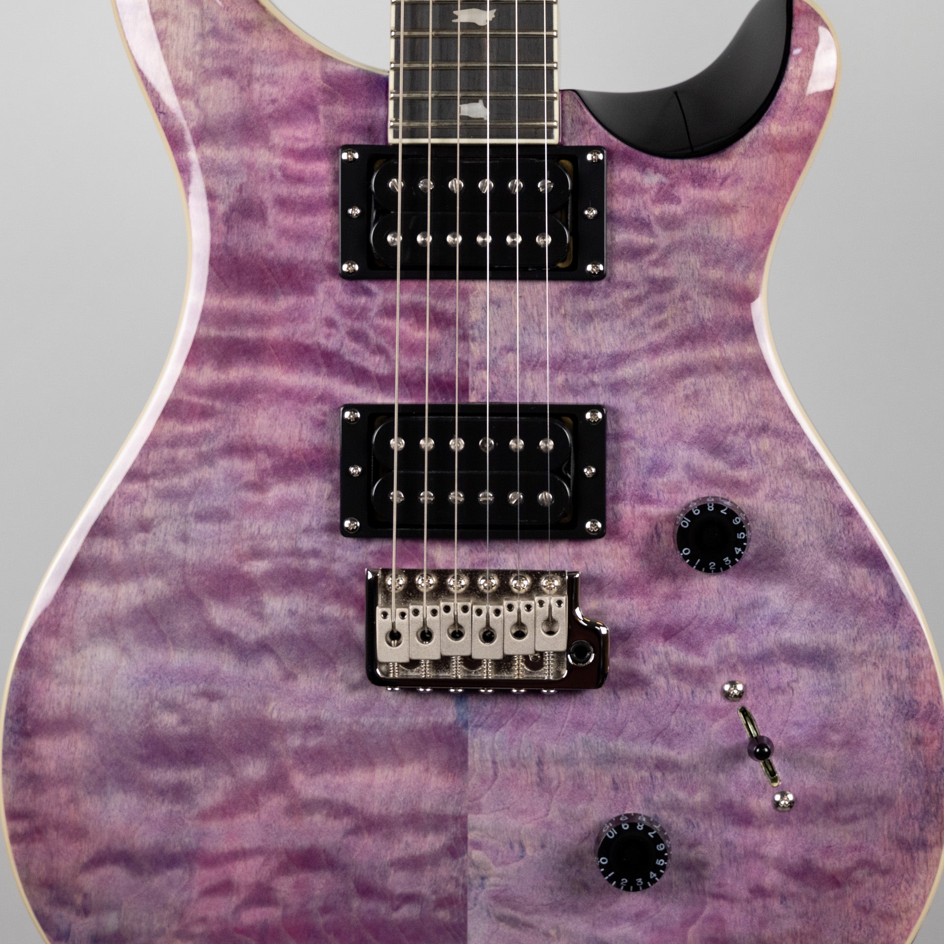 Paul Reed Smith SE Custom 24 Quilt in Violet (CTIF065488)