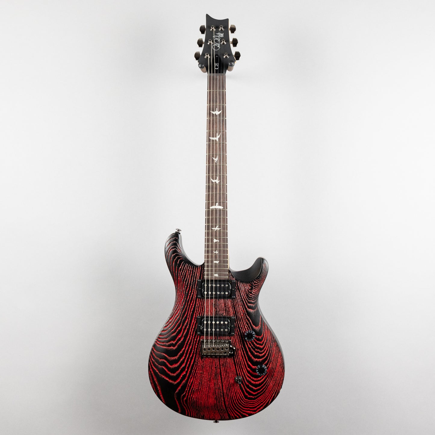 Paul Reed Smith SE Swamp Ash CE 24 "Sandblasted" Limited Edition, Red (CTIG022304)