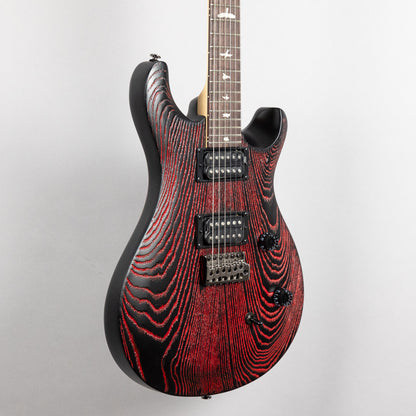 Paul Reed Smith SE Swamp Ash CE 24 "Sandblasted" Limited Edition, Red (CTIG022304)