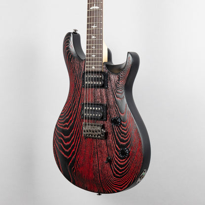 Paul Reed Smith SE Swamp Ash CE 24 "Sandblasted" Limited Edition, Red (CTIG022304)