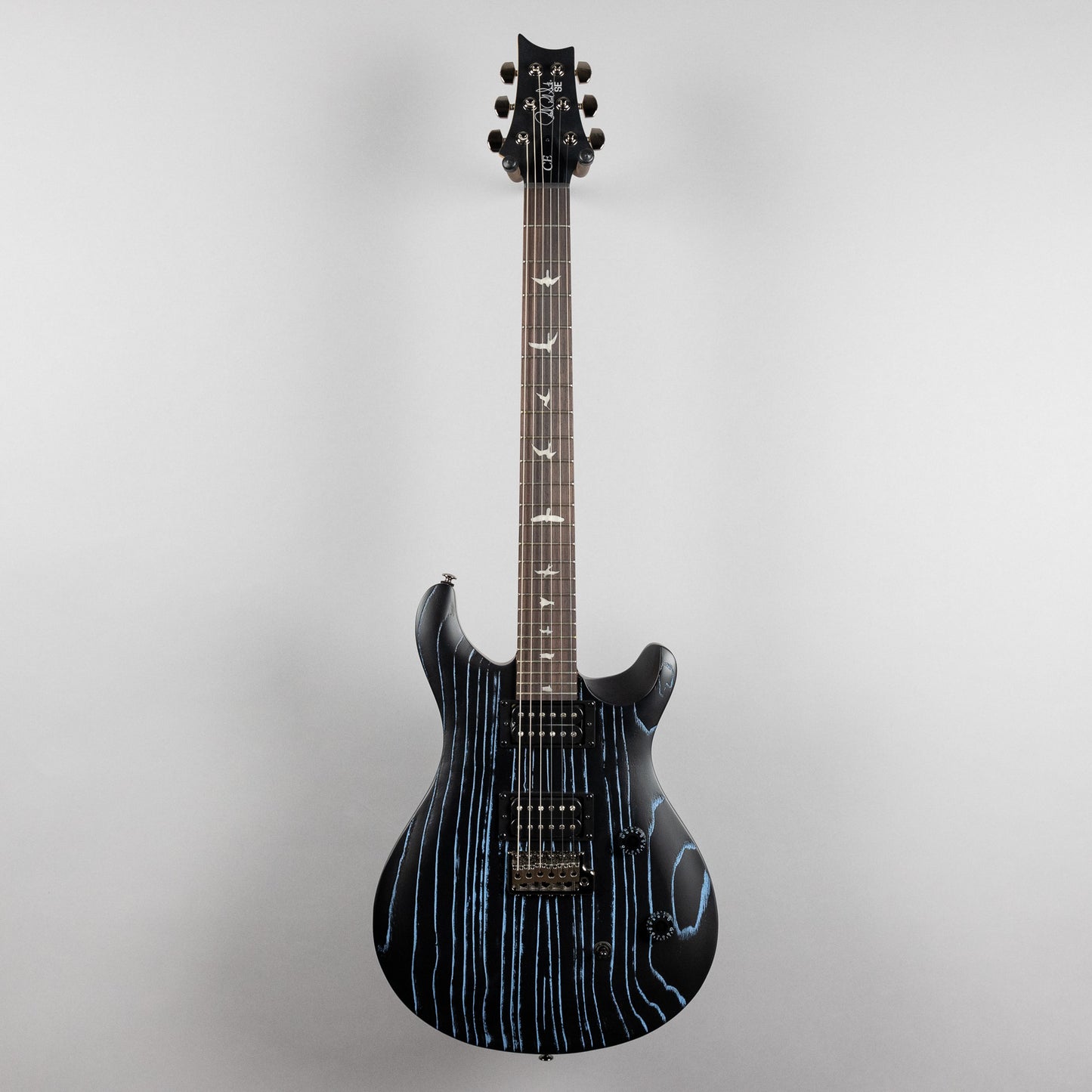 Paul Reed Smith SE Swamp Ash CE 24 "Sandblasted" Limited Edition, Blue (CTIG026733)