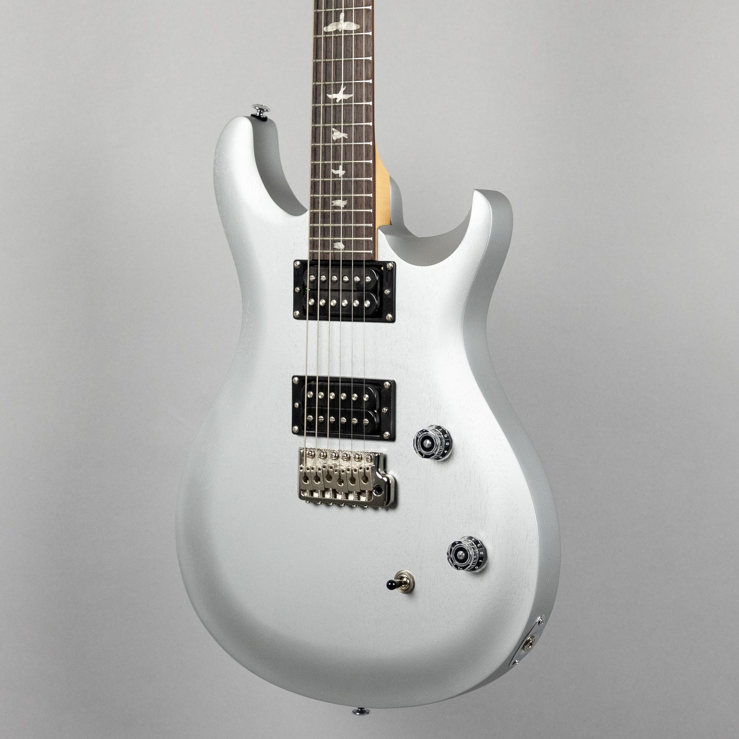 Paul Reed Smith SE CE 24 Standard Satin in Metallic Silver (#6448)