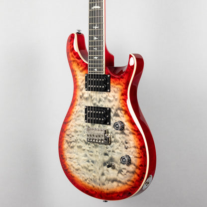Paul Reed Smith SE Custom 24-08 Quilt in Charcoal Cherry Burst (#4808)