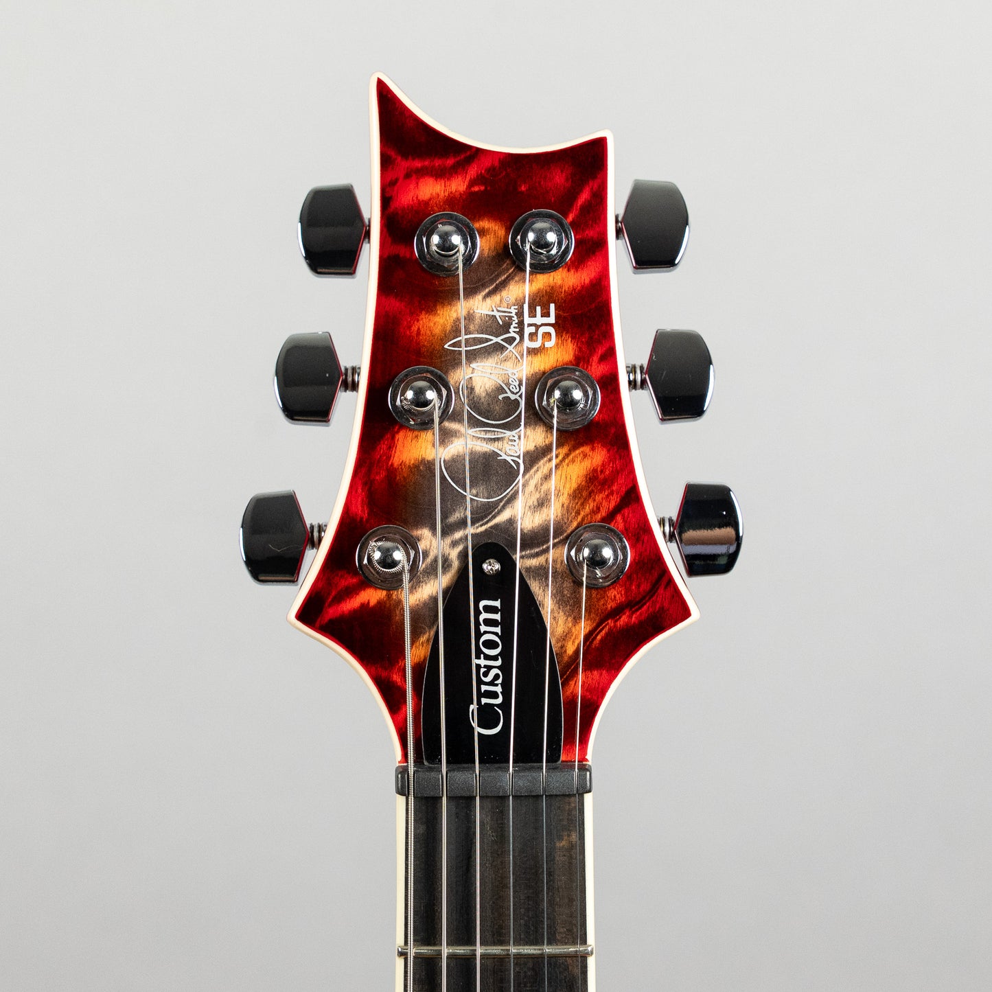 Paul Reed Smith SE Custom 24-08 Quilt in Charcoal Cherry Burst (#4808)