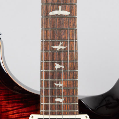 Paul Reed Smith SE Studio, Rosewood, Orange Tiger Smokeburst (#9590)