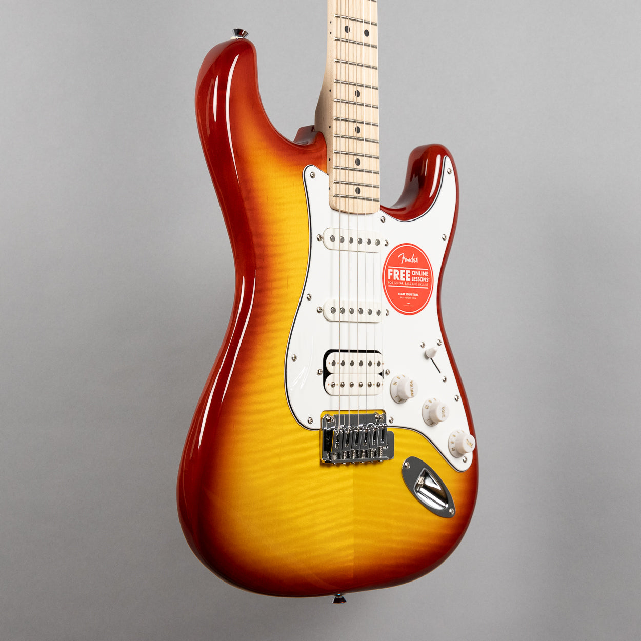 Squier Affinity Series Stratocaster FMT HSS in Sienna Sunburst