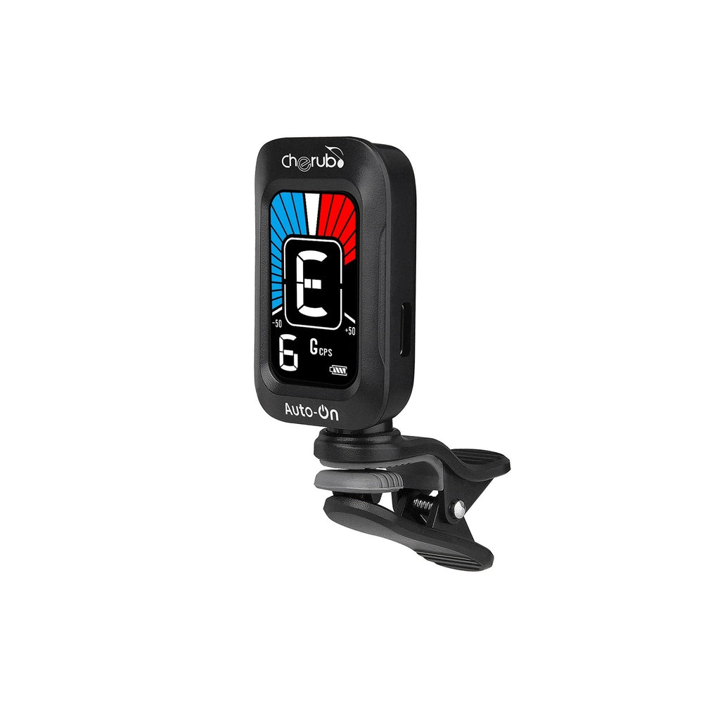 Cherub Auto-On Rechargeable Clip-on Tuner