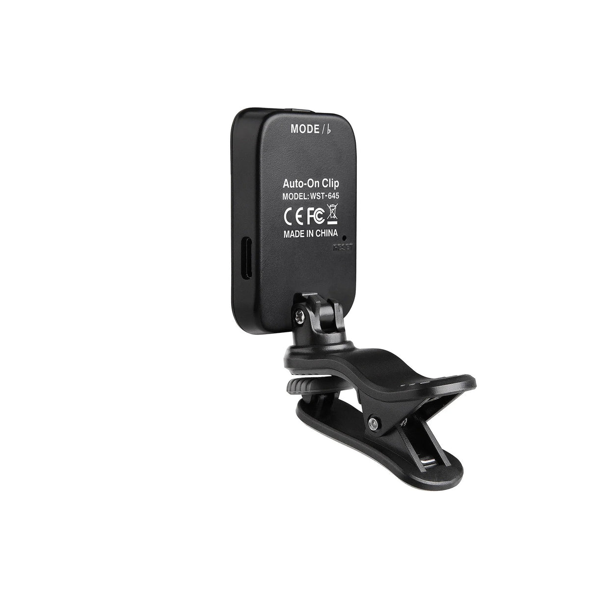 Cherub Auto-On Rechargeable Clip-on Tuner