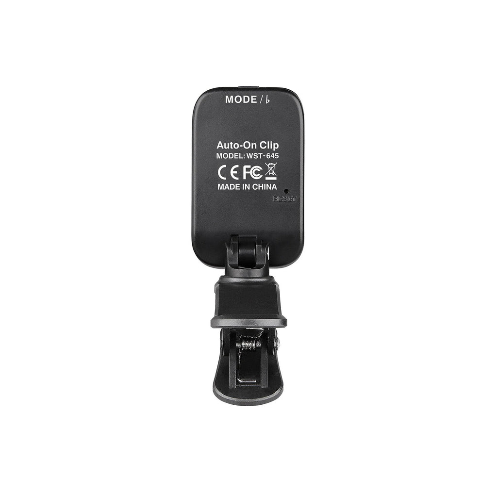 Cherub Auto-On Rechargeable Clip-on Tuner