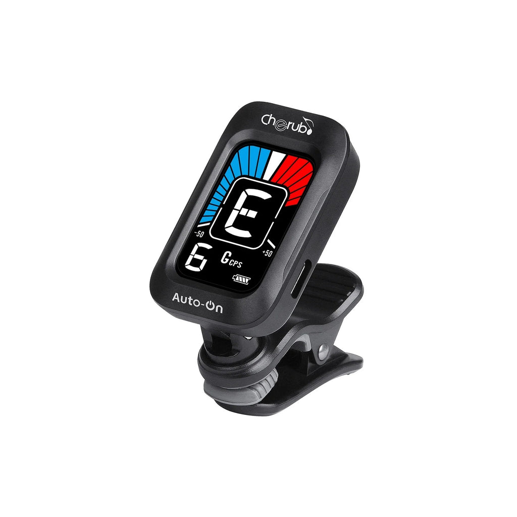 Cherub Auto-On Rechargeable Clip-on Tuner