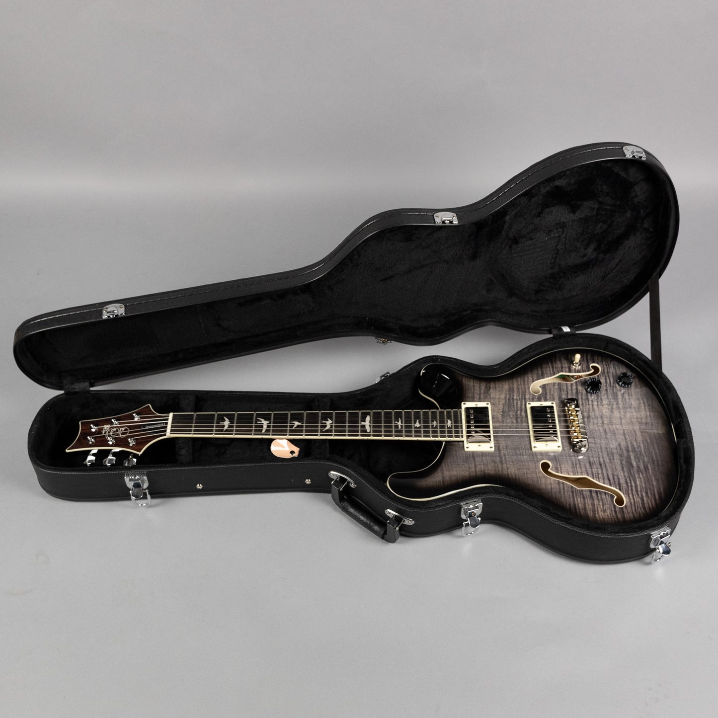 B-Stock Paul Reed Smith SE Hollowbody II in Charcoal Burst (D01967)