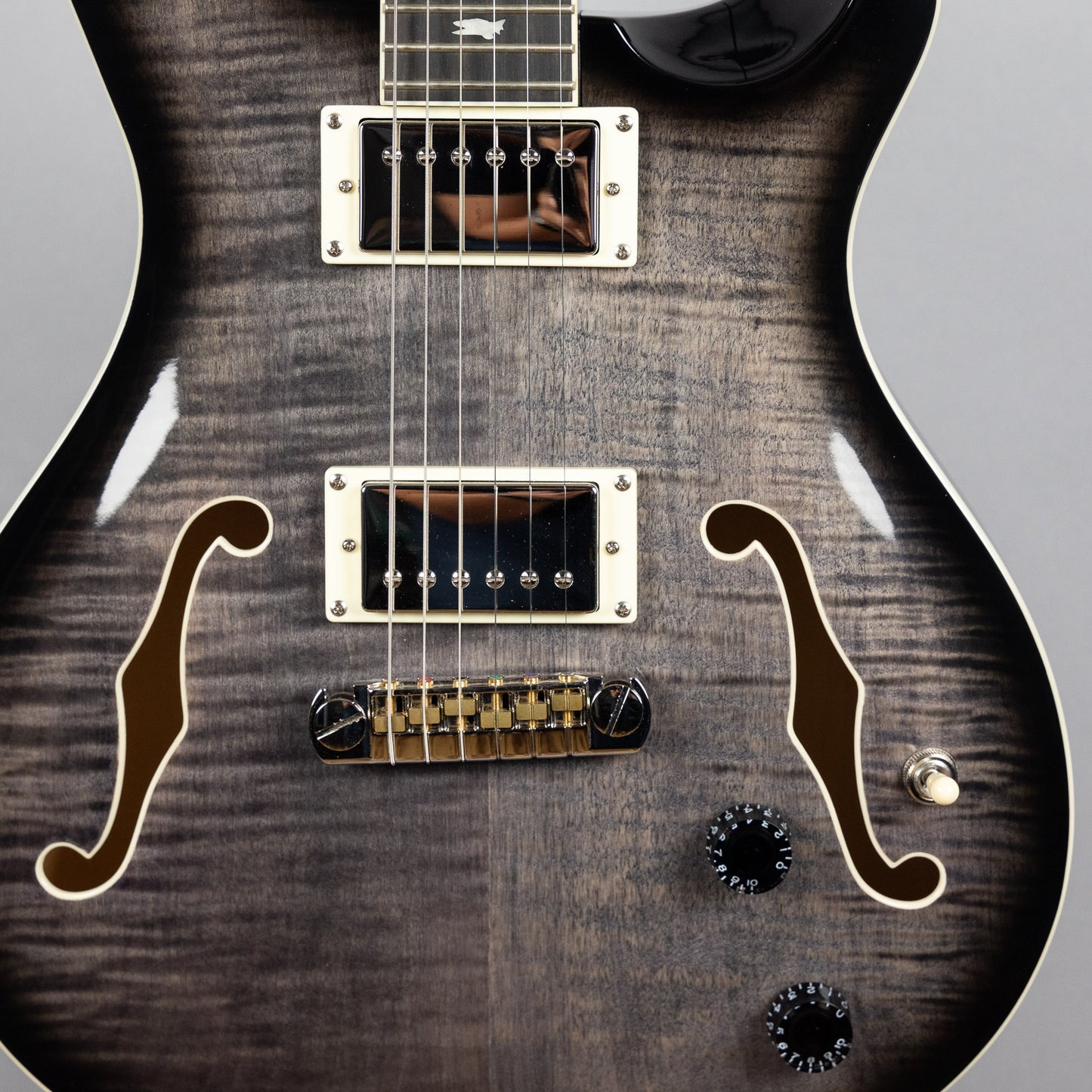 B-Stock Paul Reed Smith SE Hollowbody II in Charcoal Burst (D01967)