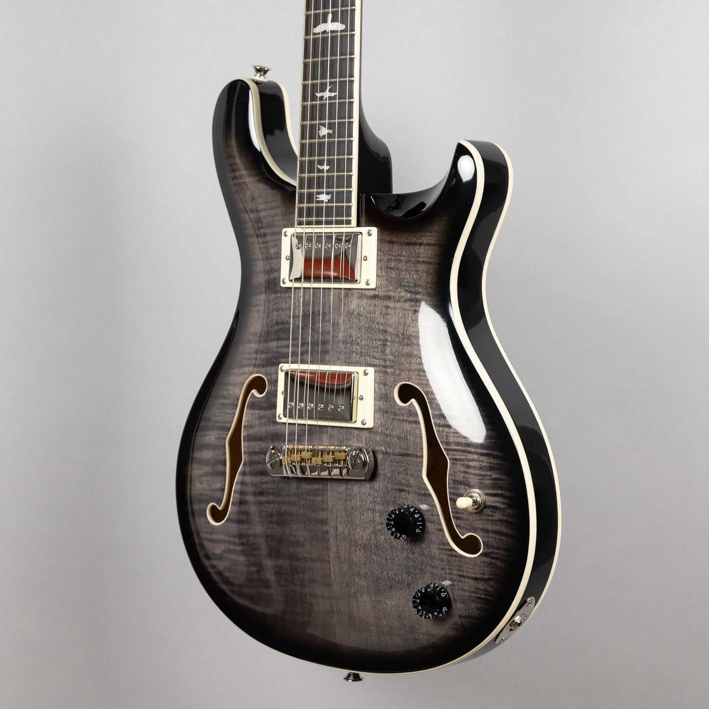 B-Stock Paul Reed Smith SE Hollowbody II in Charcoal Burst (D01967)