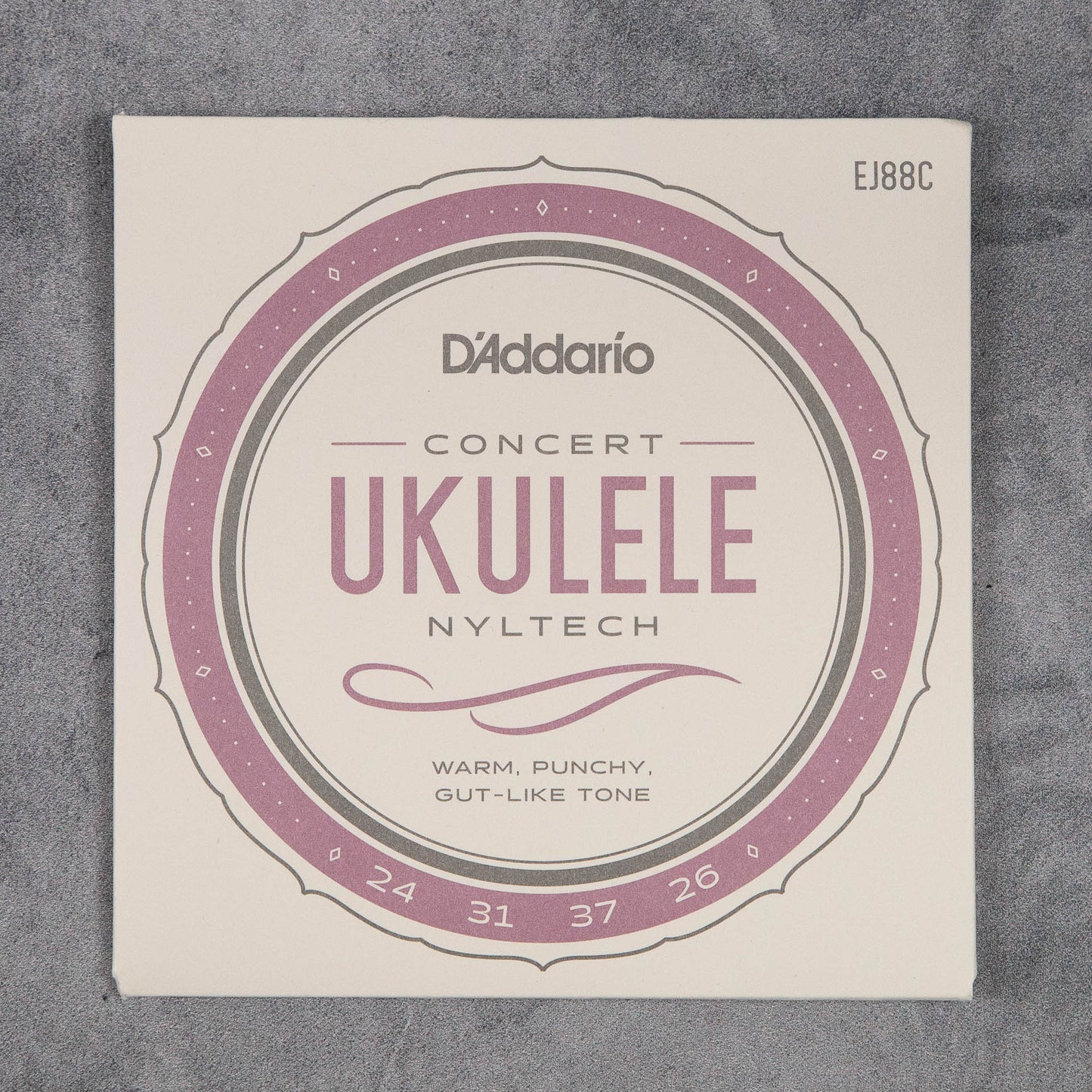 D'Addario EJ88C Pro-Arté Nyltech Ukulele Strings, Concert