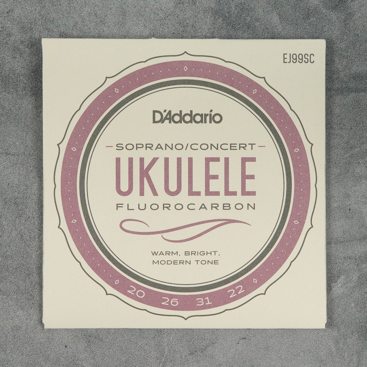 D'Addario EJ99SC Pro-Arté Carbon Ukulele Strings, Soprano/Concert