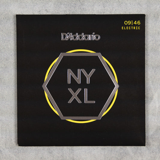 D'Addario NYXL Nickel Wound Electric Guitar Strings, 09-46, Super Light Top/Regular Bottom