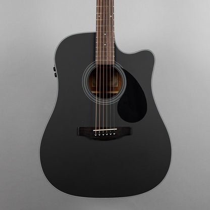 Kepma D3-130A-BK K3 Series Dreadnought Black with AcoustiFex K10 Pickup