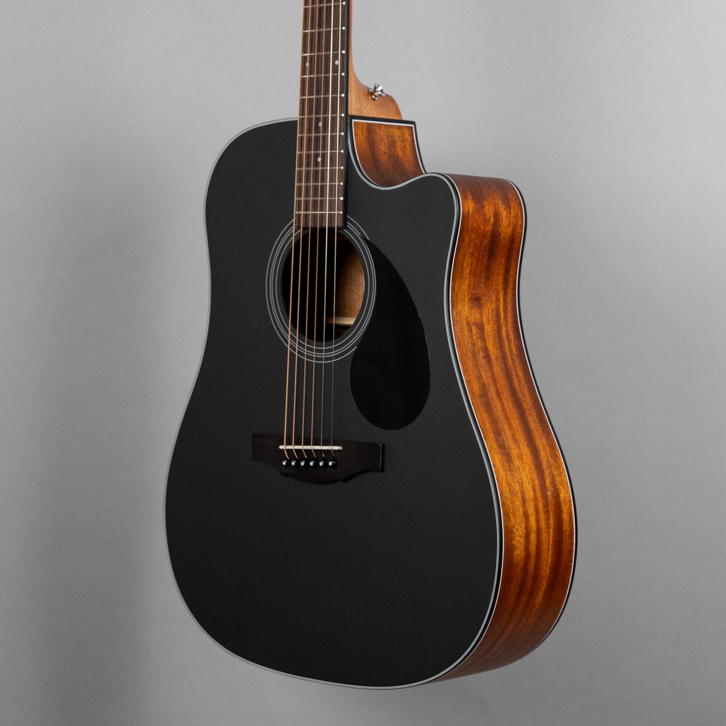 Kepma D3-130A-BK K3 Series Dreadnought Black with AcoustiFex K10 Pickup