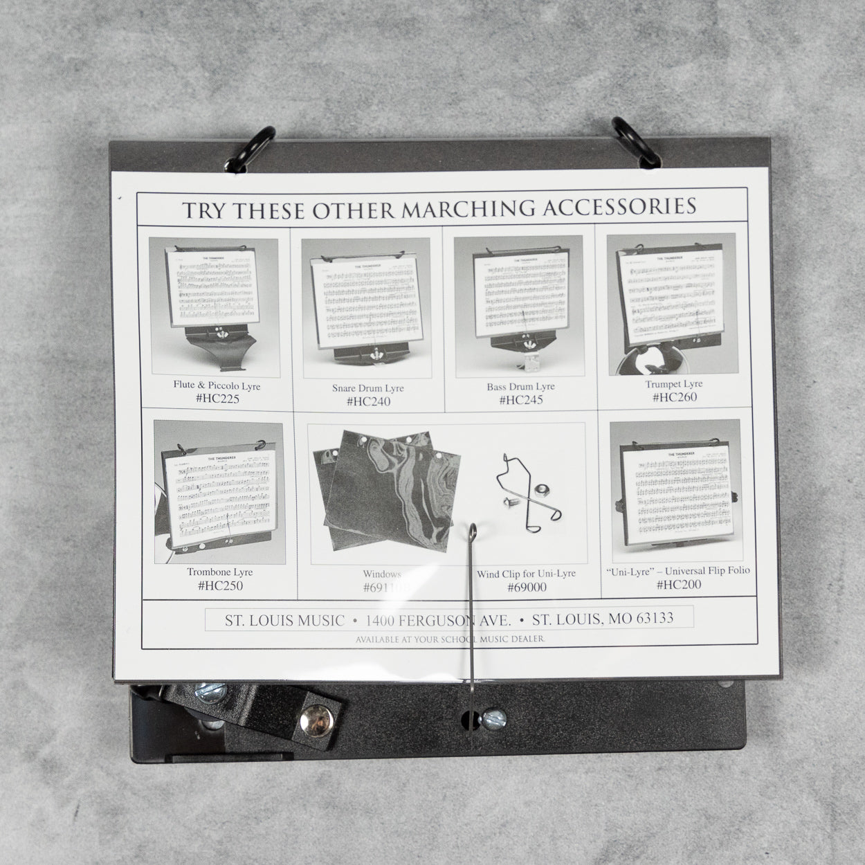 DEG HC250 Trombone Bell Lyre