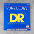 DR PHR-9 Pure Blues Pure Nickel Electric Guitar Strings, 9-42