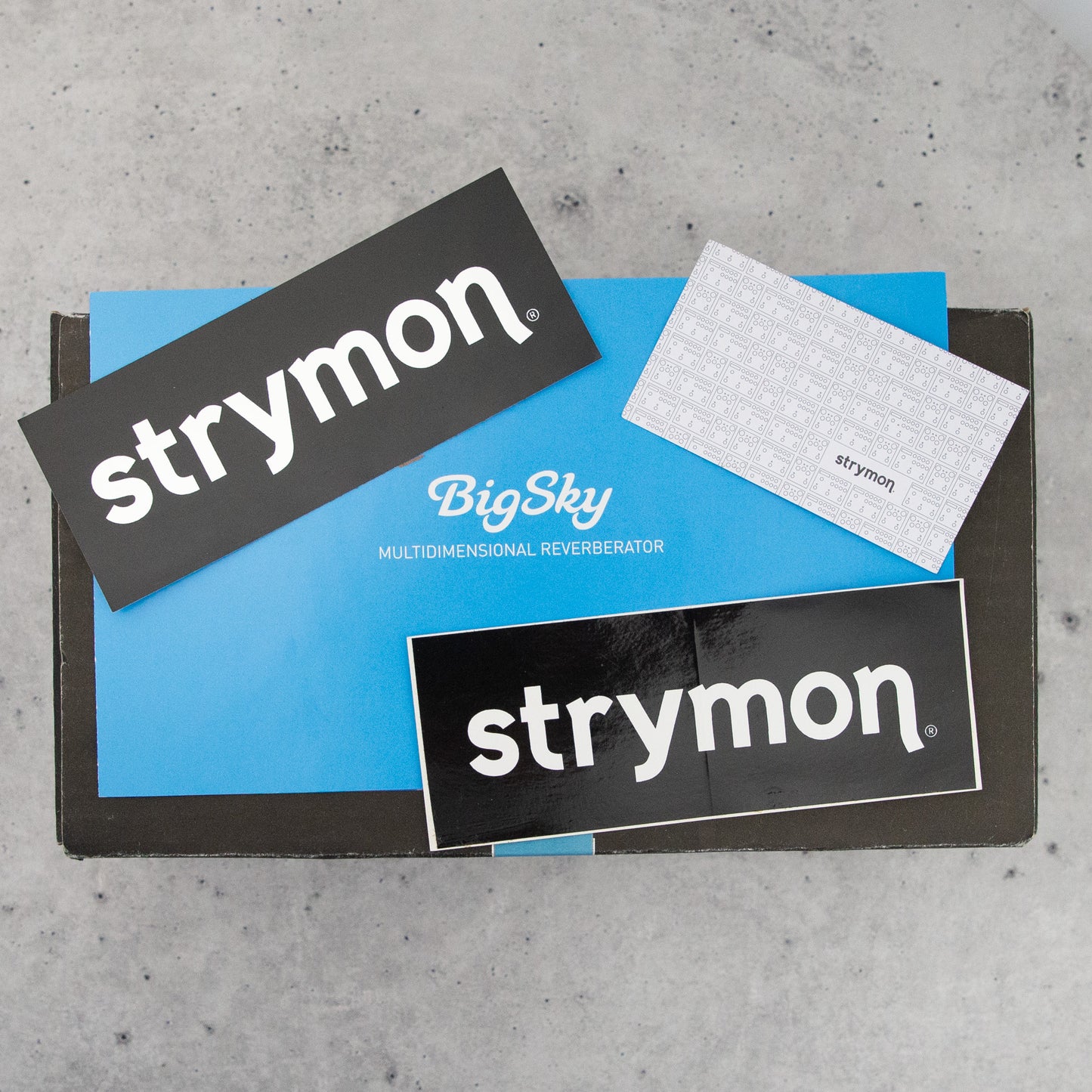 Used Strymon BigSky Multidimensional Reverb Pedal (Midnight Edition)