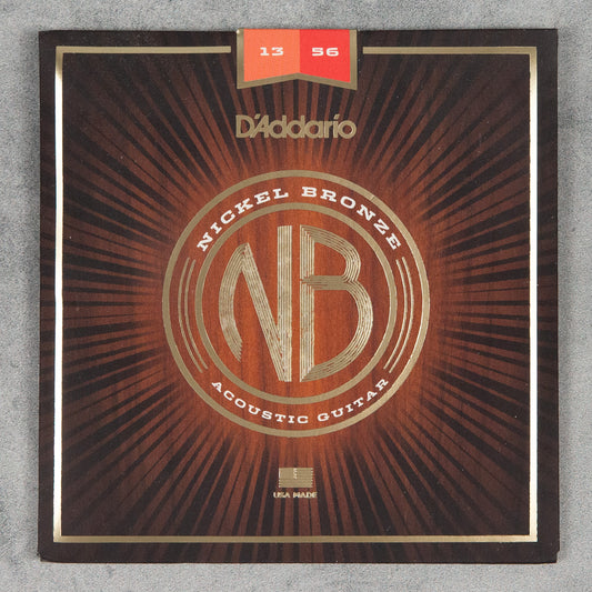 D’Addario NB1356 Medium Acoustic Guitar Strings, 13-56