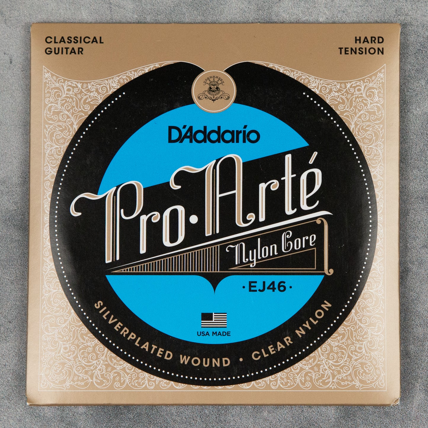 D’Addario EJ46 Pro-Arté Nylon Classical Guitar Strings, Hard Tension