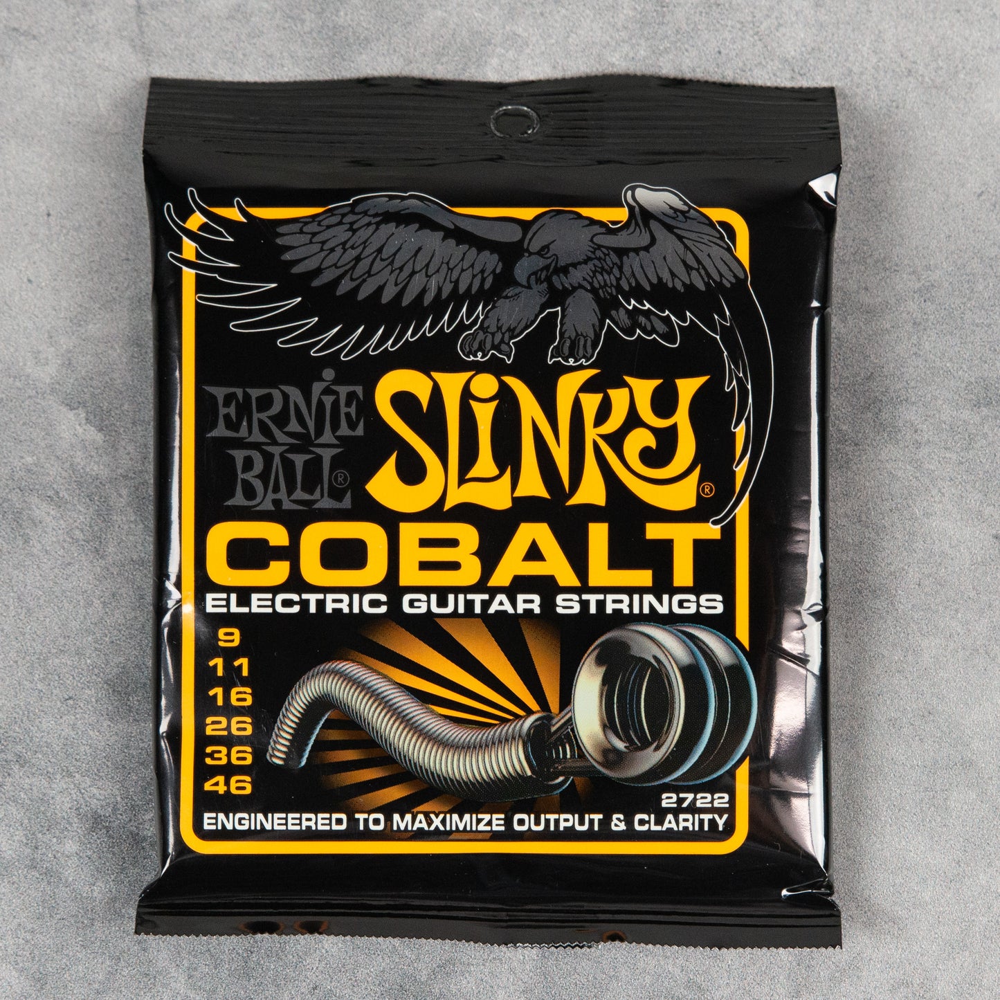 Ernie Ball 2722 Cobalt Hybrid Slinky, Electric, 9-46