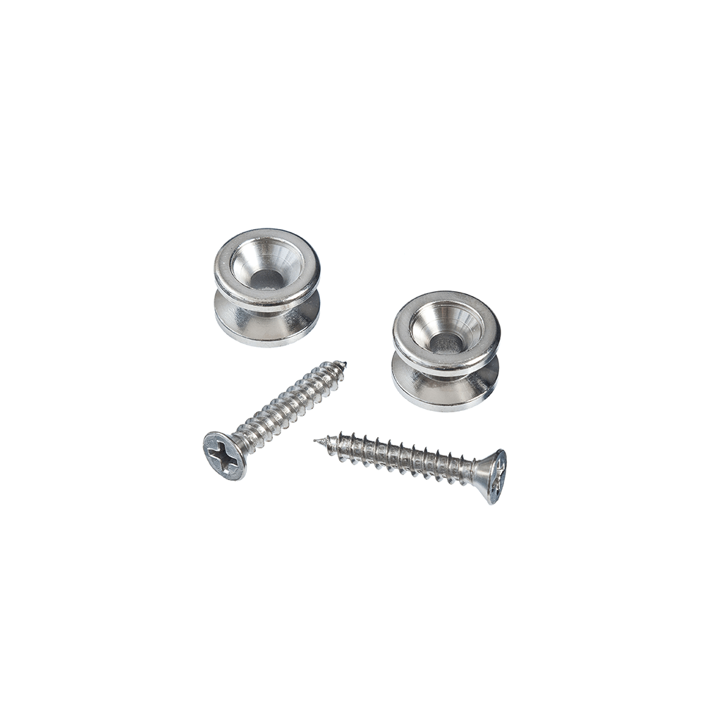 D'Addario Brass End Pins, Chrome