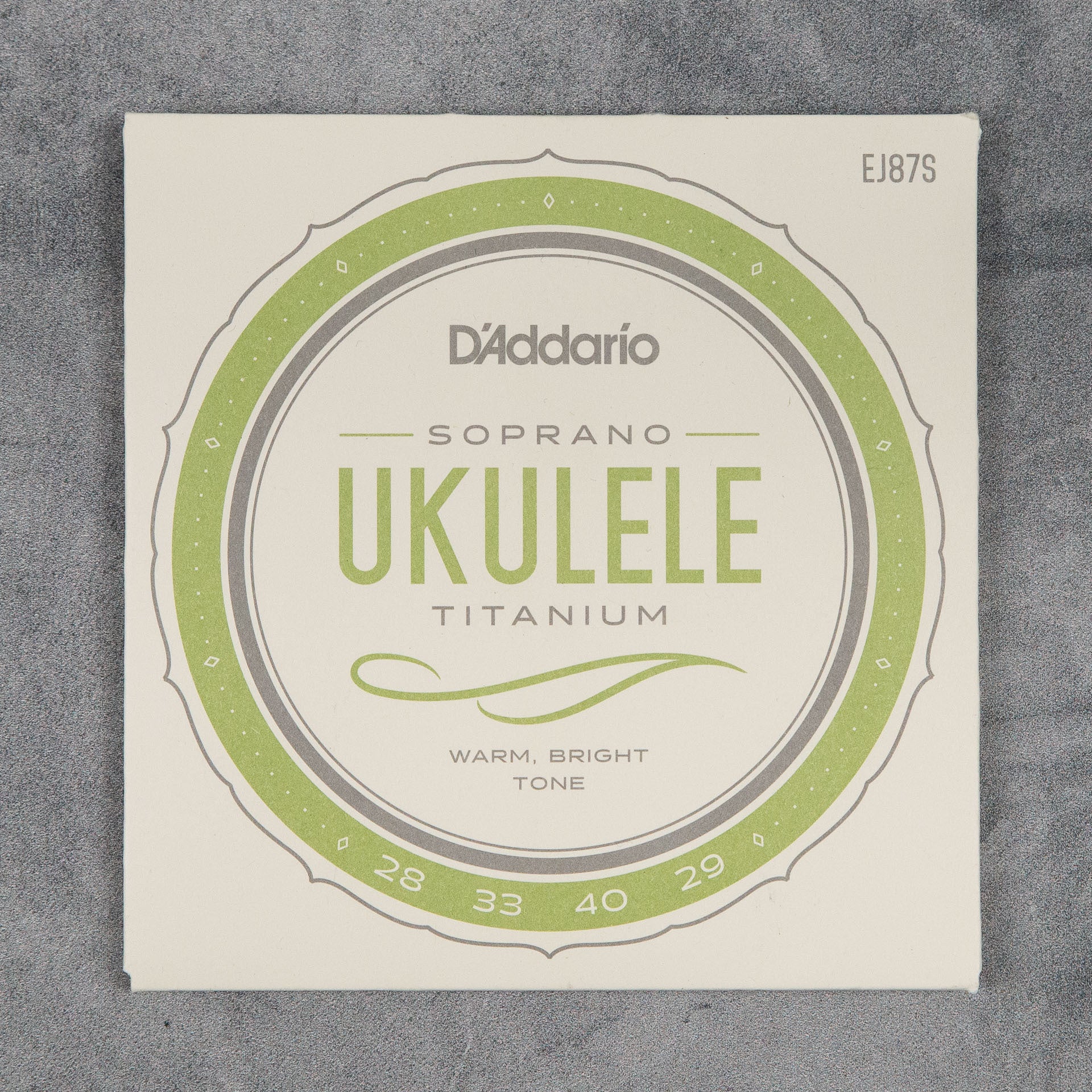 D'Addario EJ87S Pro-Arté Titanium Ukulele Strings, Soprano
