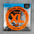 D'Addario EXL110-7 Nickel Wound Electric Guitar Strings, 10-59, Regular Light 7-String