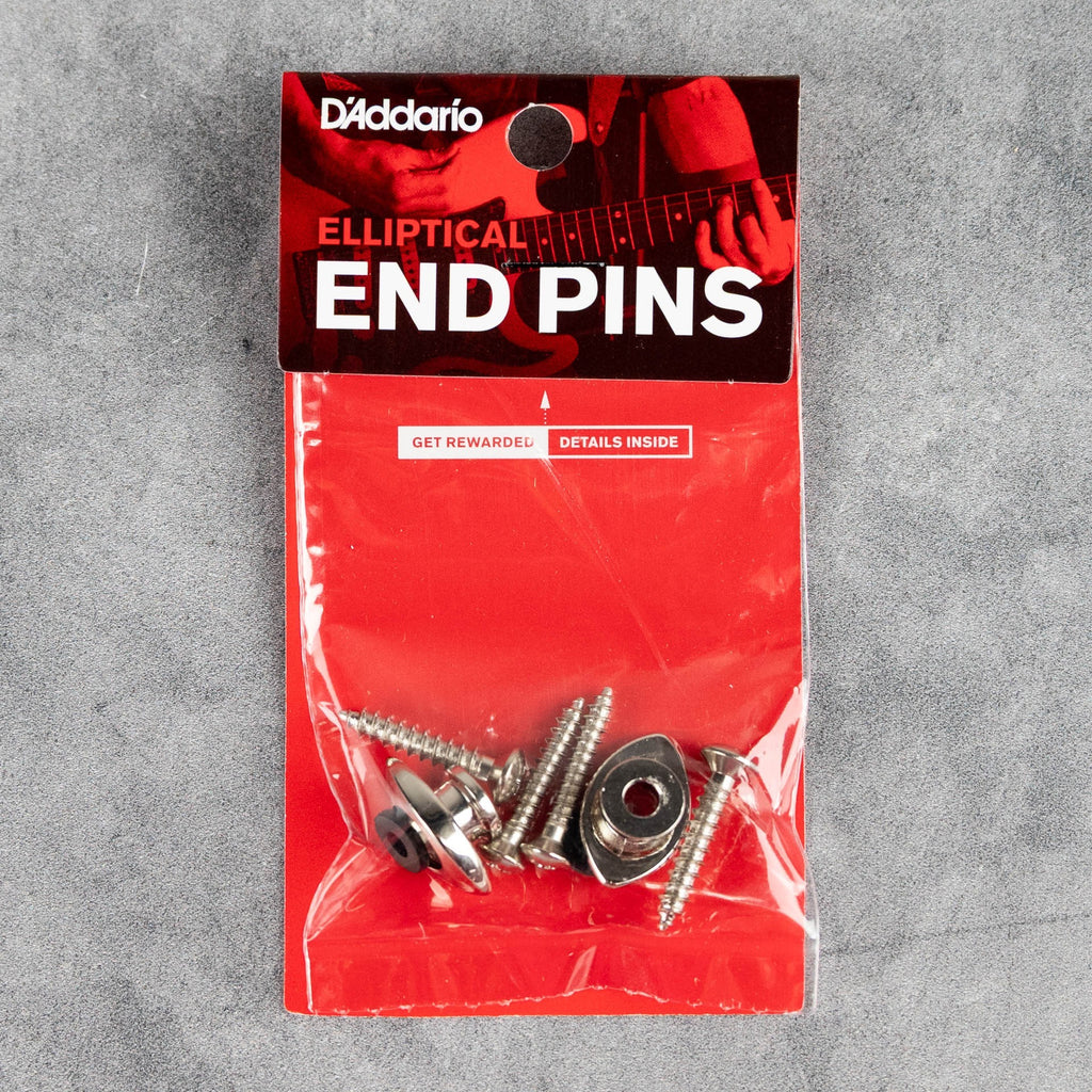 D'Addario Elliptical End Pins, Chrome