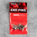 D'Addario Elliptical End Pins, Chrome