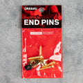 D'Addario Elliptical End Pins, Gold