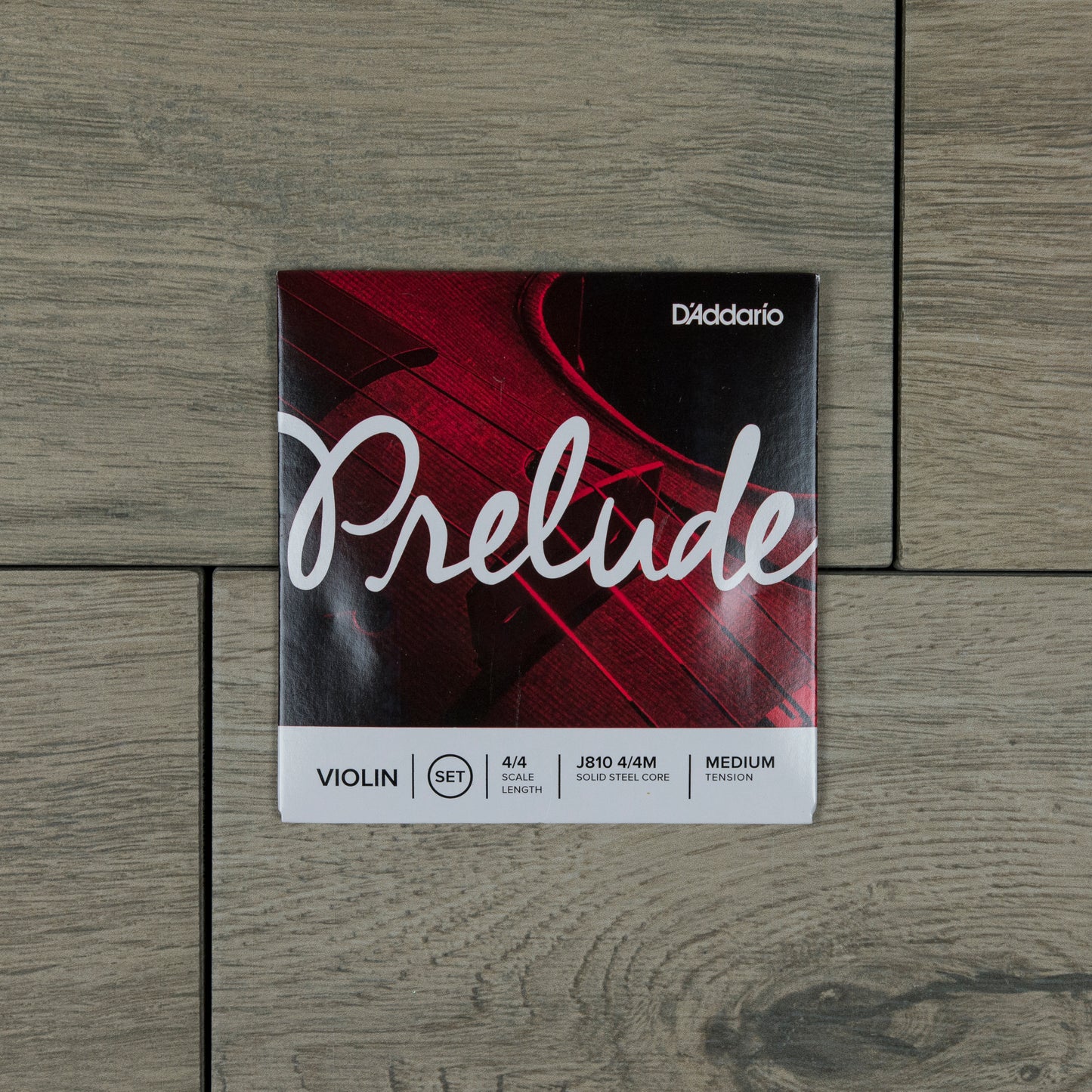D'Addario JM810 4/4M Prelude Violin String Set, 4/4 Scale Length
