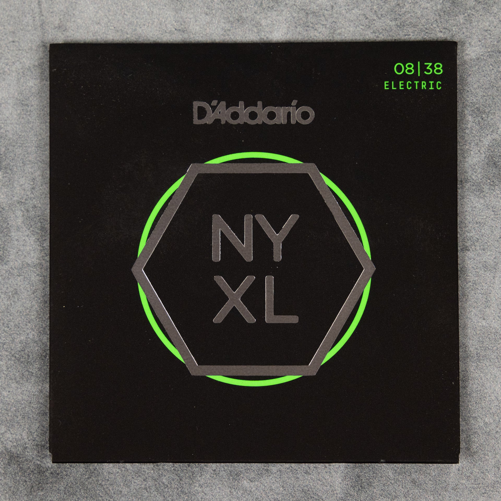 D'Addario NYXL Nickel Wound Electric Guitar Strings 08-38, Extra Super Light