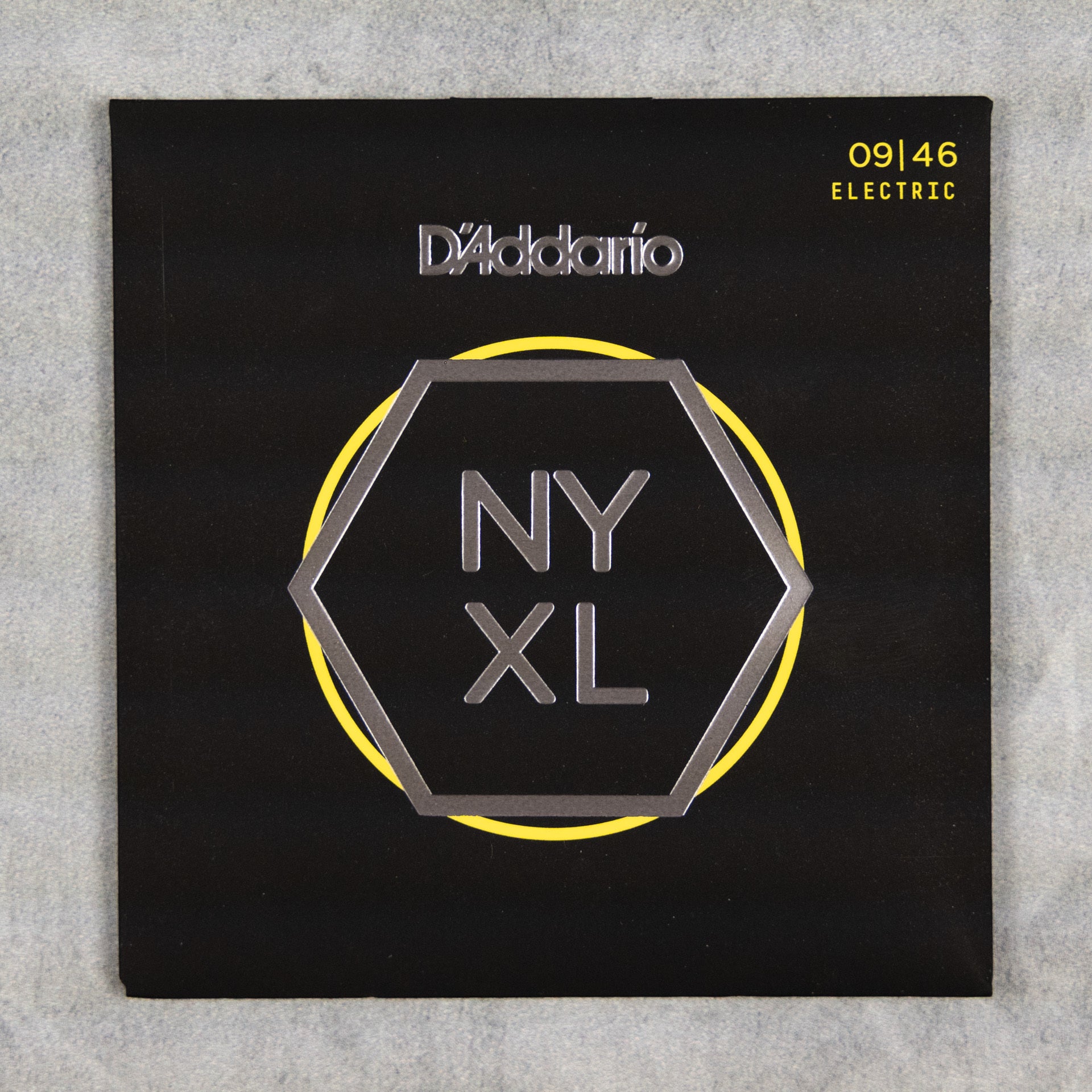 D'Addario NYXL Nickel Wound Electric Guitar Strings 09-46, Super Light Top/Regular Bottom