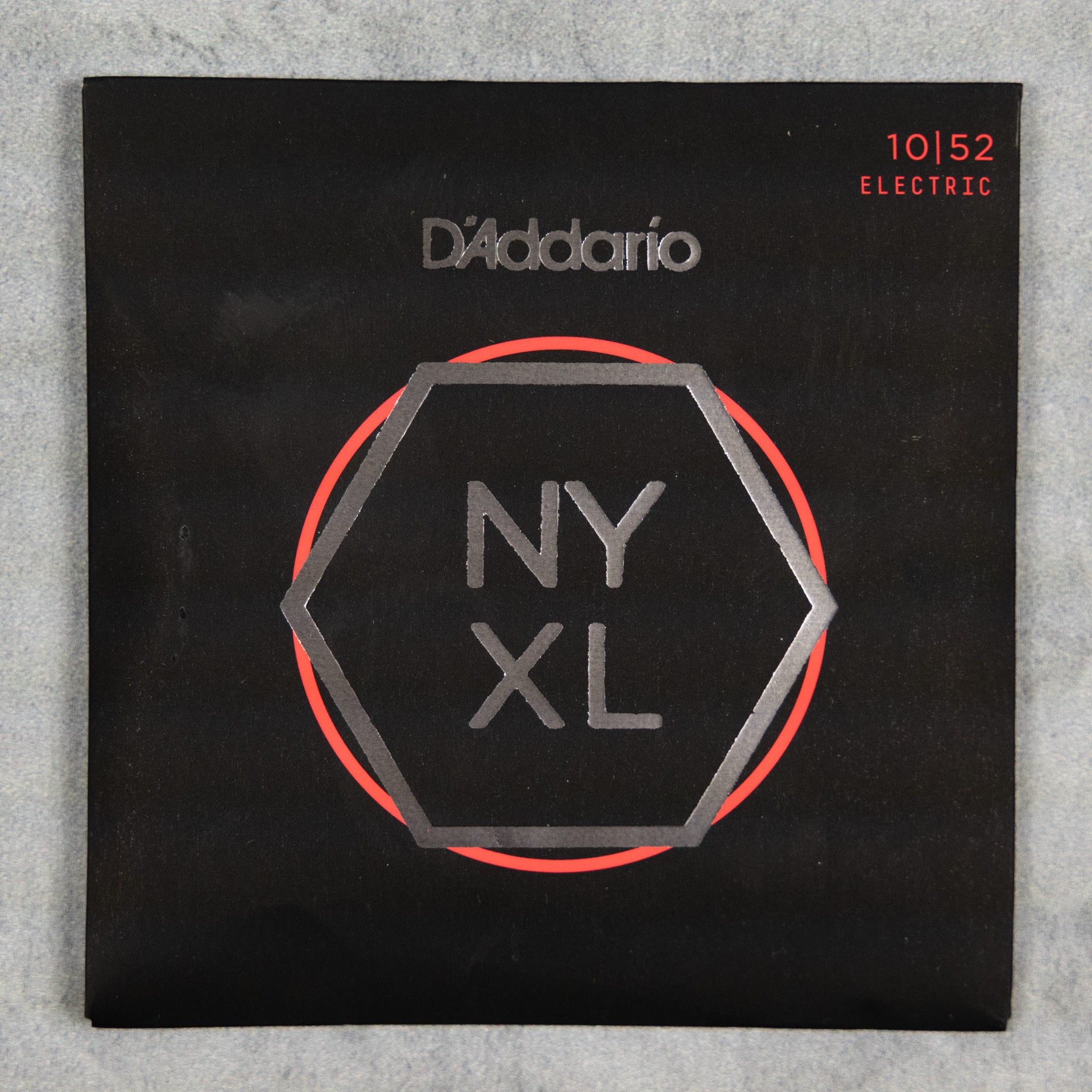 D'Addario NYXL Nickel Wound Electric Guitar Strings 10-52, Light Top/Heavy Bottom