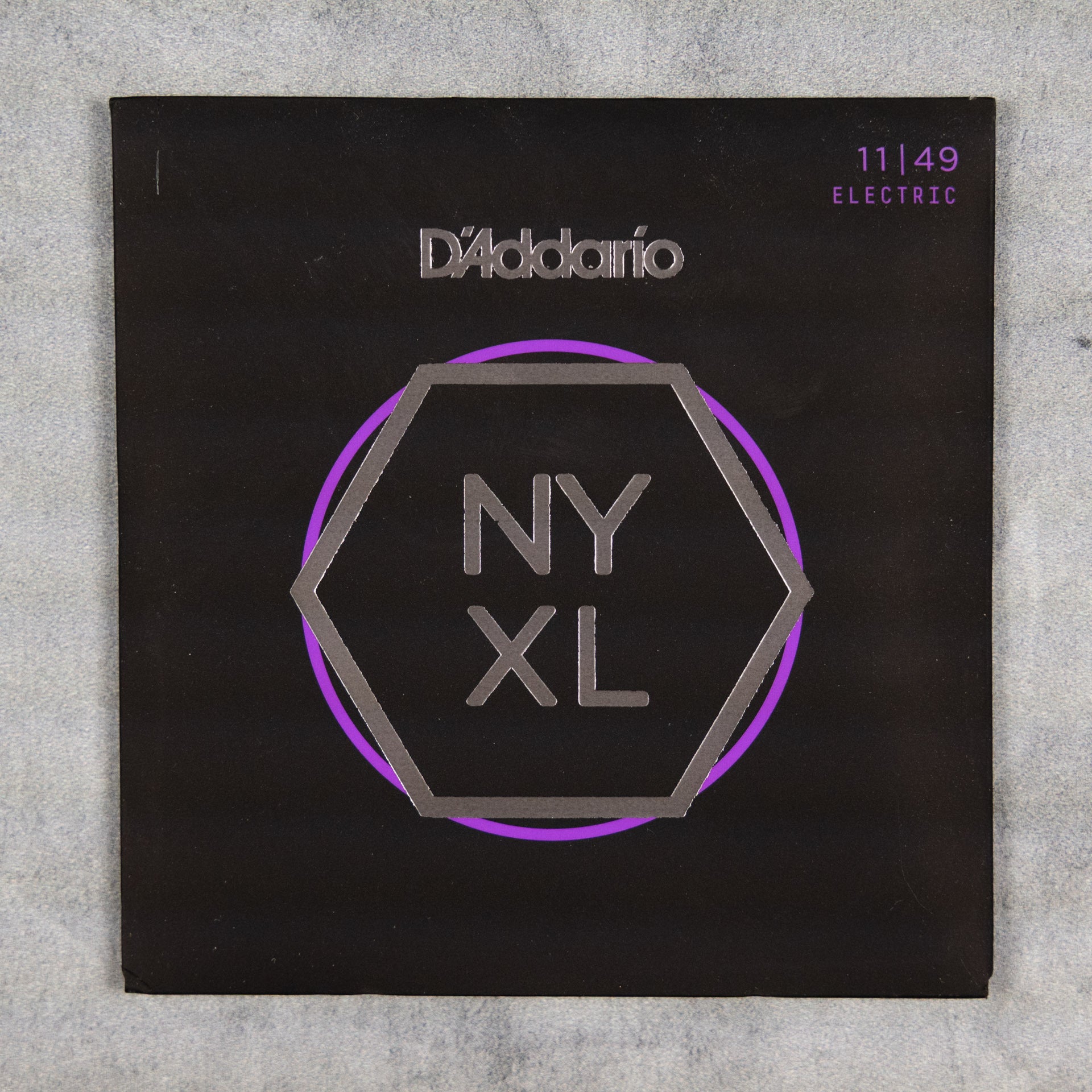 D'Addario NYXL Nickel Wound Electric Guitar Strings 11-49, Medium