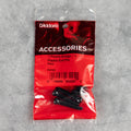 D'Addario Plastic Bridge & End Pins, Black