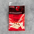 D'Addario Plastic Bridge & End Pins, Ivory