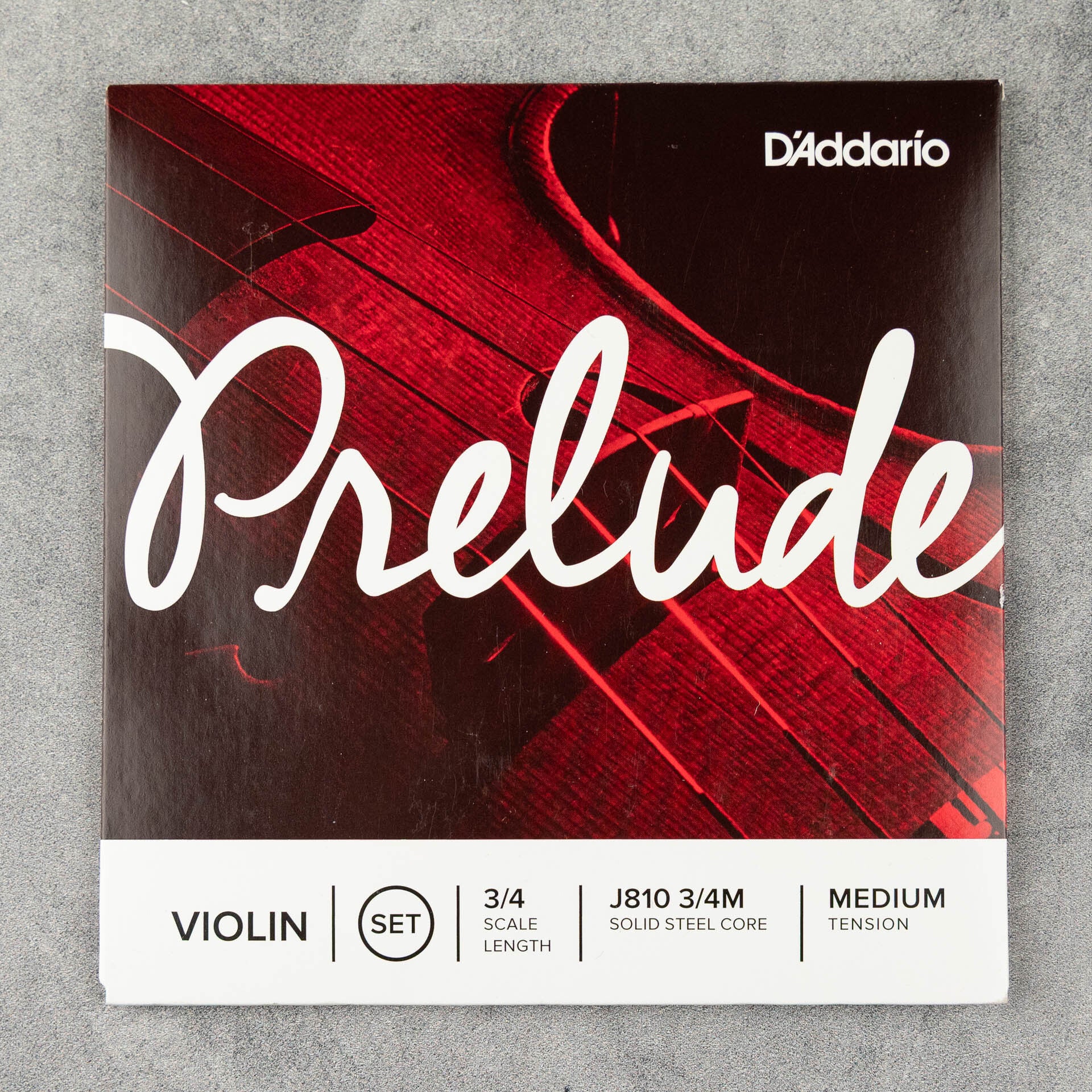 D'Addario Prelude Violin Set 3/4 Medium