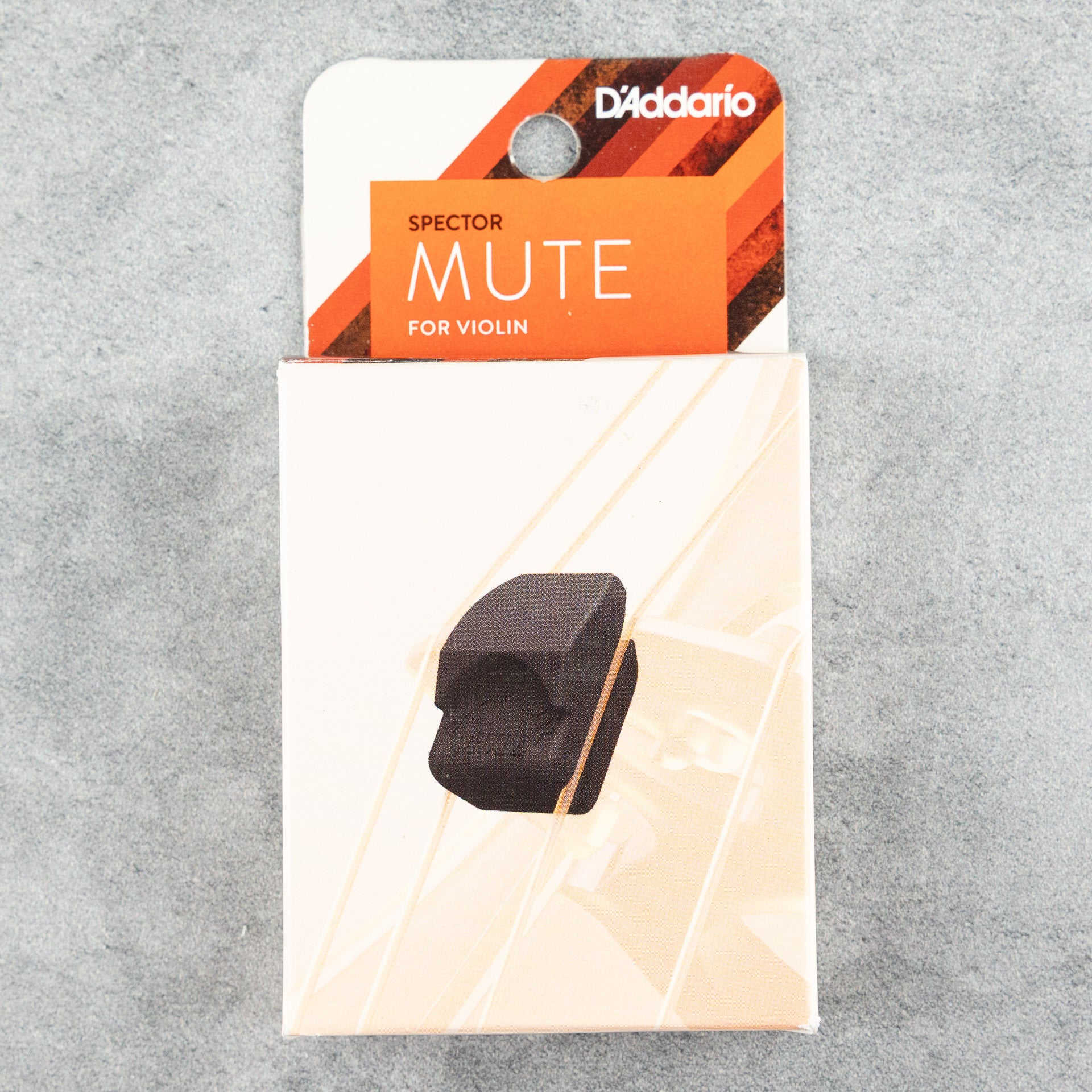 D'Addario Spector Violin Mute, Black