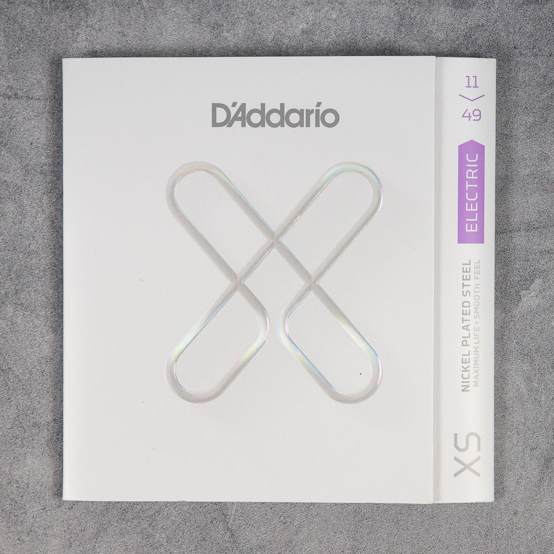 D'Addario XSE1149 XS Nickel Coated Electric Guitar Strings, 11-49 Gauge