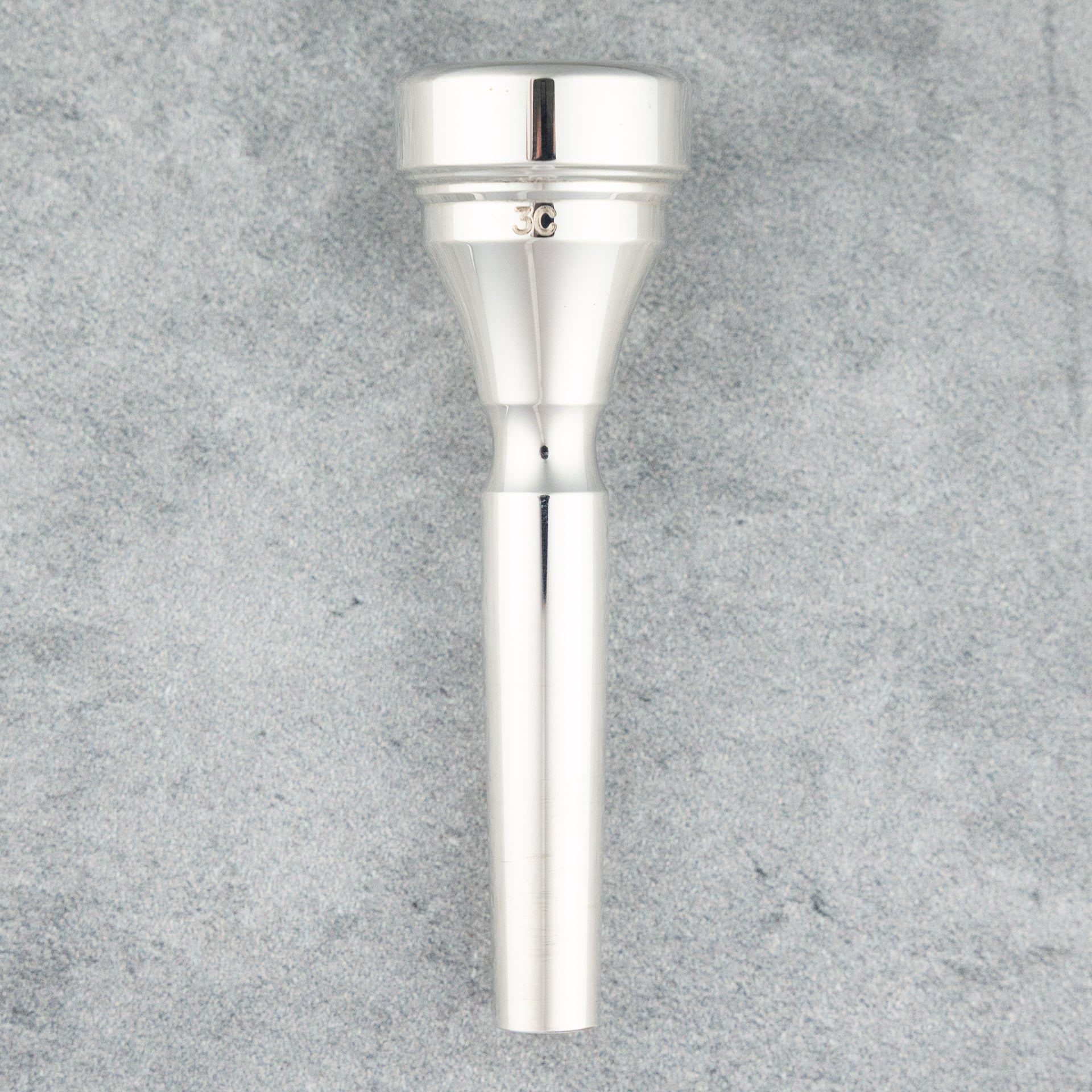 Denis Wick 3C Classic Trumpet Mouthpiece, Silver-Plated (B-Stock)